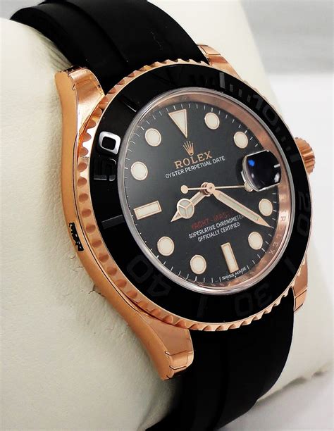 rolex yacht master 11 18k rose gold|rose gold rolex yachtmaster 40mm.